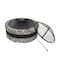 Sun Joe Cast Stone Fire Pit, Charcoal Stone SJFP35-CS-STN - alternate 7
